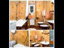 Apartments Mari - 250 m from sea: A1(2+2), A2(8) Podstrana - Riviera Split  - Apartment - A2(8): bathroom with toilet