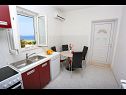 Apartments Marija - beautiful sea view: A1(4+1) Drvenik Mali (Island Drvenik Mali) - Riviera Trogir  - Apartment - A1(4+1): kitchen and dining room