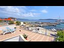 Apartments Marija - beautiful sea view: A1(4+1) Drvenik Mali (Island Drvenik Mali) - Riviera Trogir  - Apartment - A1(4+1): terrace view