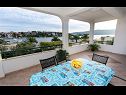Apartments Mare - 30 m from pebble beach: SA1(2), SA2(2), A3(4), A4(4), A5(8) Seget Vranjica - Riviera Trogir  - Apartment - A5(8): terrace