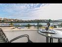 Apartments Mare - 30 m from pebble beach: SA1(2), SA2(2), A3(4), A4(4), A5(8) Seget Vranjica - Riviera Trogir  - Apartment - A4(4): terrace view