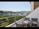 Apartments Mare - 30 m from pebble beach: SA1(2), SA2(2), A3(4), A4(4), A5(8) Seget Vranjica - Riviera Trogir  - Apartment - A3(4): terrace