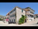 Apartments Snješka - 20 m from the sea : A1(9), A2(6+2) Seget Vranjica - Riviera Trogir  - house