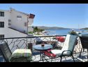 Apartments Snješka - 20 m from the sea : A1(9), A2(6+2) Seget Vranjica - Riviera Trogir  - Apartment - A2(6+2): terrace