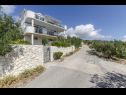 Apartments Mil - 80m from the sea A1(4+1), A2(2) Sevid - Riviera Trogir  - house