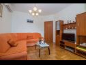 Apartments Mer - 10m to the beach: A1(4+2) Sevid - Riviera Trogir  - Apartment - A1(4+2): living room