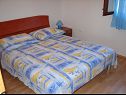 Apartments Tone - spacious and comfortable: A1 zuti(5+2), A2 plavi(5+2) Trogir - Riviera Trogir  - Apartment - A2 plavi(5+2): bedroom