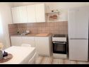 Apartments Roko - big terasse: A1(4) Cove Rukavac - Island Vis  - Croatia - Apartment - A1(4): kitchen and dining room