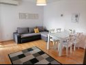 Apartments Fuzu - 50 m from sea: A2(2+1), SA3(2) Bibinje - Zadar riviera  - Apartment - A2(2+1): living room