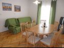 Apartments Ivo - 500 m to sandy beach: A1(2+2), A2(6+2), SA3(2+1) Ljubac - Zadar riviera  - Apartment - A2(6+2): living room