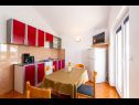 Apartments Ivan - modern & close to center: A1(4), A2(2+2) Nin - Zadar riviera  - Apartment - A1(4): kitchen and dining room