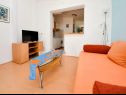 Apartments Mimi - free parking and barbecue: A1(2+2), A2(2+2) Nin - Zadar riviera  - Apartment - A1(2+2): living room