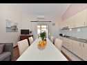 Apartments Ani - with pool : SA4(2), A5(2+2), A6(2+2) Privlaka - Zadar riviera  - Apartment - A6(2+2): dining room