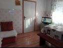 Apartments Markas - pet friendly: A1 Bella vista 1 (4+1), A2 - Bella vista 2 (2+2) Rtina - Zadar riviera  - Apartment - A1 Bella vista 1 (4+1): living room