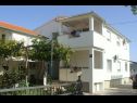Apartments Let - 5 m from sea : A1(4), A4(4) Sukosan - Zadar riviera  - house
