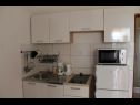 Apartments Snjeza - 80 m from beach: A1 Studio (4), A2 Apartman (2+2) Vir - Zadar riviera  - Apartment - A1 Studio (4): kitchen