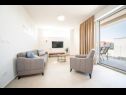 Apartments Vrsi beautiful apartments with pool A1(4), A2(4), A3(4) Vrsi - Zadar riviera  - Apartment - A1(4): living room