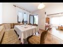 Holiday home Villa Petar 1 - 10m from sea: H(4) Zadar - Zadar riviera  - Croatia - H(4): dining room