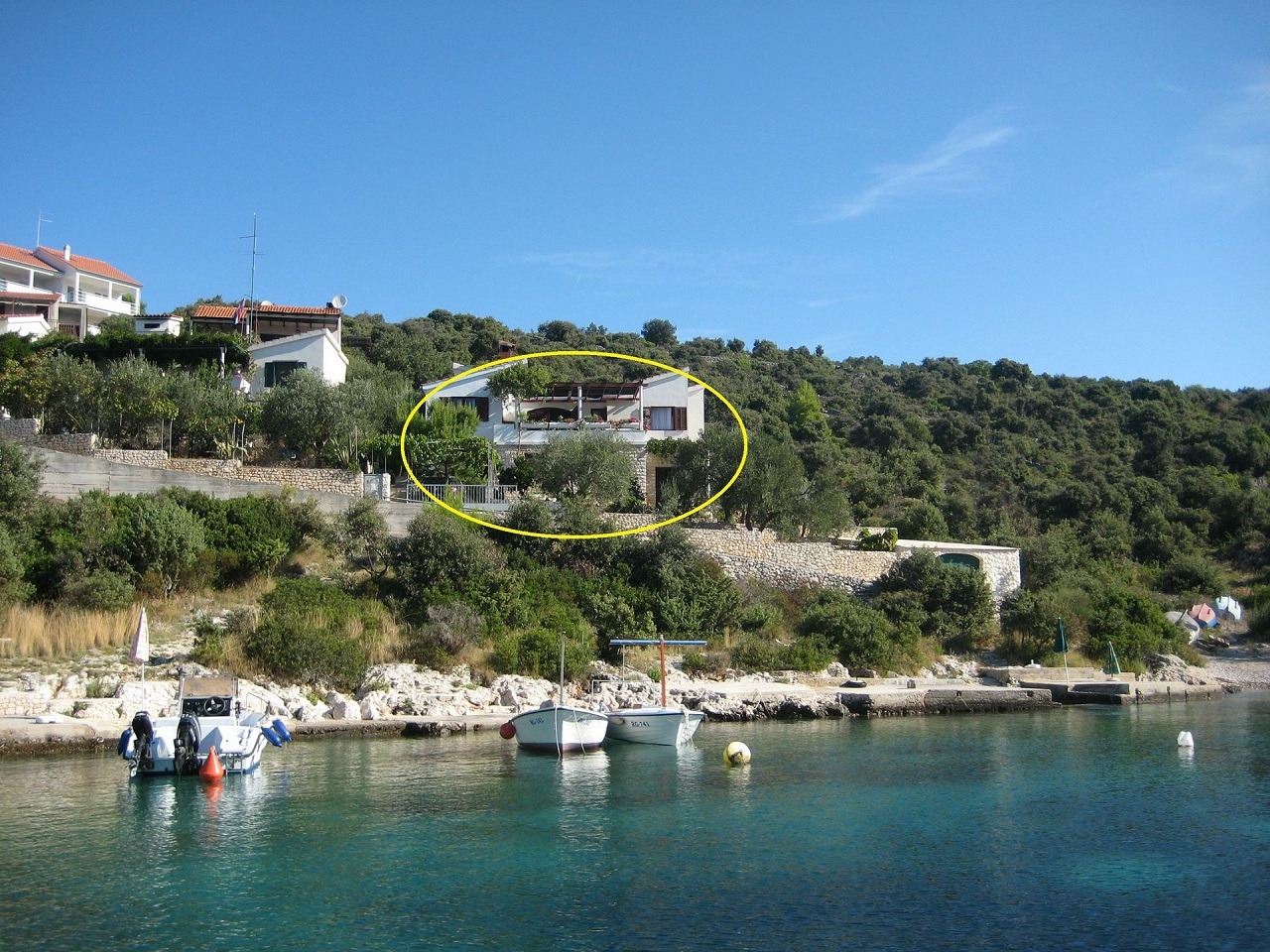 Apartment Miki - 25 m from crystal clear sea: A1 Cove Kanica (Rogoznica), Riviera Sibenik 2