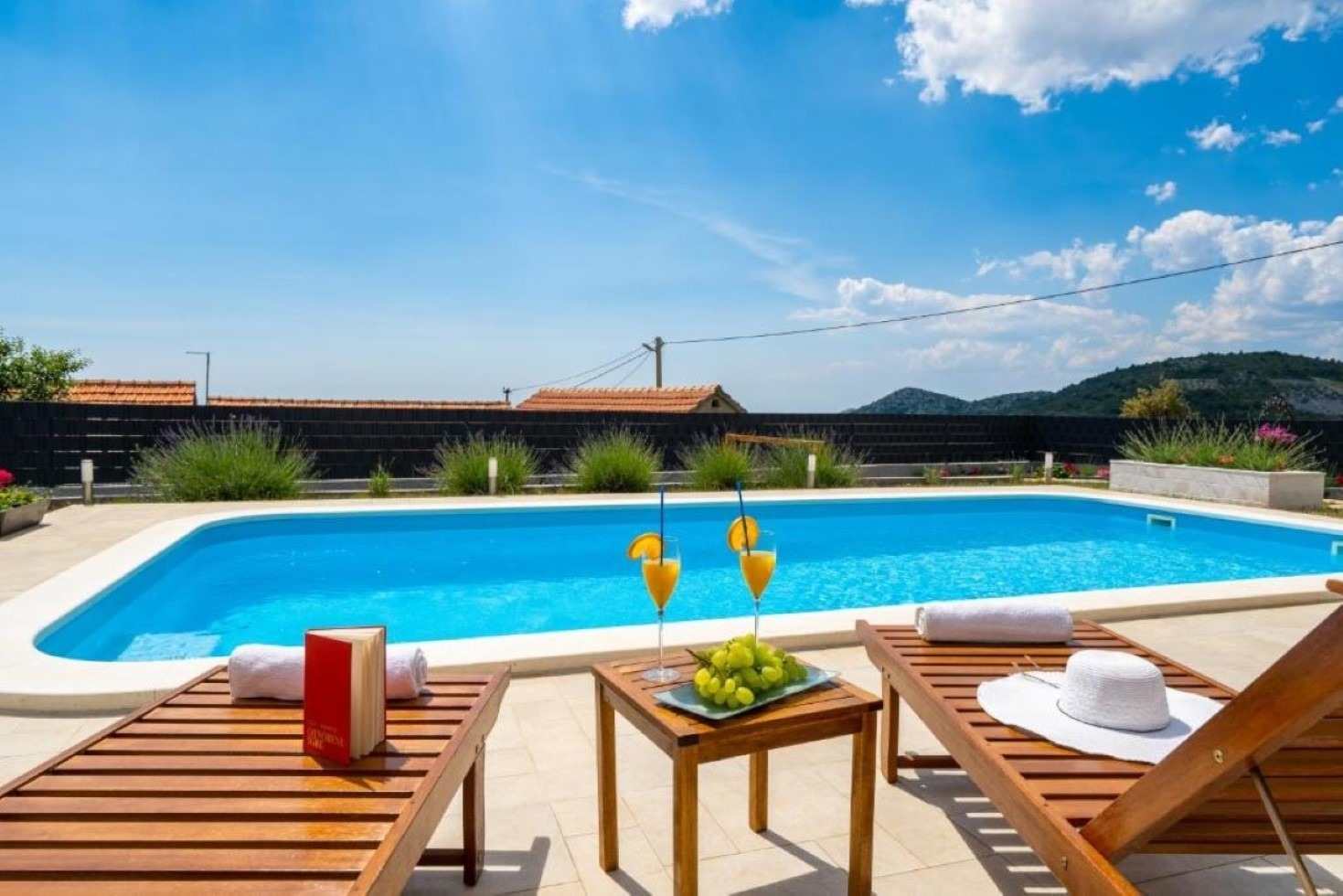 Holiday house Pax - with pool: Marina, Riviera Trogir 0