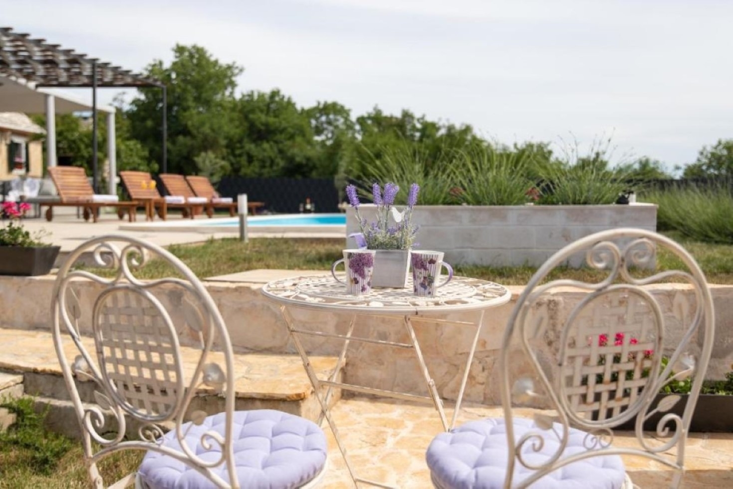 Holiday house Pax - with pool: Marina, Riviera Trogir 4