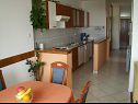 Apartments Mare - close to the sea: A2(2+2), A3(2+2), A4(4+2) Biograd - Riviera Biograd  - Apartment - A4(4+2): kitchen and dining room