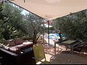 Apartments Olive - swimming pool: A1(4), A2(4), A3(4), SA4(2), SA5(2) Biograd - Riviera Biograd  - common terrace