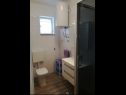 Apartments Sveto - 400 m from beach: A1(4) Biograd - Riviera Biograd  - Apartment - A1(4): bathroom with toilet