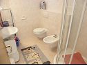 Apartments Snježa - sea view : A1(2), A2(2), A3(2), A4(2) Drage - Riviera Biograd  - Apartment - A1(2): bathroom with toilet