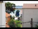Apartments Nebo - 80 m from beach: A1 Zeleni (2+1), A2 Plavi (4), A3 Ljubicasti (5) Pakostane - Riviera Biograd  - view