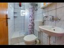 Apartments Tanja - 200m to the beach: A1(2+2), A2(2+2), A3(2+2), A4(2+2), SA5(2) Pakostane - Riviera Biograd  - Apartment - A3(2+2): bathroom with toilet