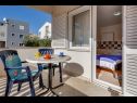 Apartments Tanja - 200m to the beach: A1(2+2), A2(2+2), A3(2+2), A4(2+2), SA5(2) Pakostane - Riviera Biograd  - Studio apartment - SA5(2): terrace