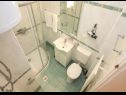 Apartments Viola - with pool : A3(2+2), SA4(2+1), A5(2+2), A6(2+3), SA7(2+1), A8(2+2), A9(2+3), A10(4+2) Sveti Filip i Jakov - Riviera Biograd  - Studio apartment - SA4(2+1): bathroom with toilet