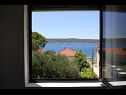 Apartments Mary - 30m from the sea SA1(2), SA2(2), SA3(2+2), A4(2+2), A5(2+2), A6(3+2) Sveti Petar - Riviera Biograd  - Studio apartment - SA1(2): window view (house and surroundings)