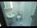 Apartments Mary - 30m from the sea SA1(2), SA2(2), SA3(2+2), A4(2+2), A5(2+2), A6(3+2) Sveti Petar - Riviera Biograd  - Studio apartment - SA1(2): bathroom with toilet
