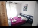Apartments Mary - 30m from the sea SA1(2), SA2(2), SA3(2+2), A4(2+2), A5(2+2), A6(3+2) Sveti Petar - Riviera Biograd  - Studio apartment - SA3(2+2): bedroom