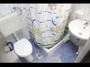 Apartments Mary - 30m from the sea SA1(2), SA2(2), SA3(2+2), A4(2+2), A5(2+2), A6(3+2) Sveti Petar - Riviera Biograd  - Studio apartment - SA3(2+2): bathroom with toilet