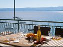 Apartments Pava - direct at the beach with terrace: A1(4) Bol - Island Brac  - Apartment - A1(4): terrace