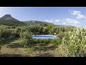 Holiday home Vojo - private swimming pool: H(4) Bol - Island Brac  - Croatia - view (house and surroundings)