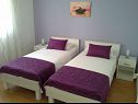 Apartments Josi - with beautiful garden: A1 Plavi(4), A2 Zuti(4) Bol - Island Brac  - Apartment - A1 Plavi(4): bedroom