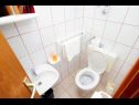 Apartments and rooms Mini - parking: SA1(2), R1(2) s balkonom Bol - Island Brac  - Room - R1(2) s balkonom: bathroom with toilet