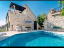 Holiday home Vjerocka - with pool : H(5+3) Donji Humac - Island Brac  - Croatia - swimming pool