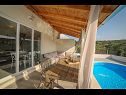 Holiday home Baras garden - house with pool : H (4+2) Mirca - Island Brac  - Croatia - H (4+2): terrace