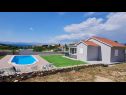 Holiday home Nane Garden - house with pool : H(4+1) Mirca - Island Brac  - Croatia - detail (house and surroundings)