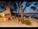 Holiday home Periska - on the beach : H(4+1) Mirca - Island Brac  - Croatia - fireplace