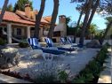 Holiday home Periska - on the beach : H(4+1) Mirca - Island Brac  - Croatia - H(4+1): garden terrace