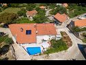 Holiday home Andre - swimming pool H(6+2) Nerezisca - Island Brac  - Croatia - house