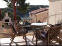 Apartments Franco - secluded paradise; A1 Ruza(2+1), A2 Lana(2+1), A3 Franceska(4+2) Cove Osibova (Milna) - Island Brac  - Croatia - Apartment - A2 Lana(2+1): terrace