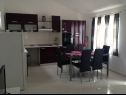 Apartments Franco - secluded paradise; A1 Ruza(2+1), A2 Lana(2+1), A3 Franceska(4+2) Cove Osibova (Milna) - Island Brac  - Croatia - Apartment - A3 Franceska(4+2): kitchen and dining room