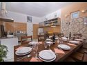 Holiday home Denis - 100 m from beach: H(11) Cove Osibova (Milna) - Island Brac  - Croatia - H(11): kitchen and dining room